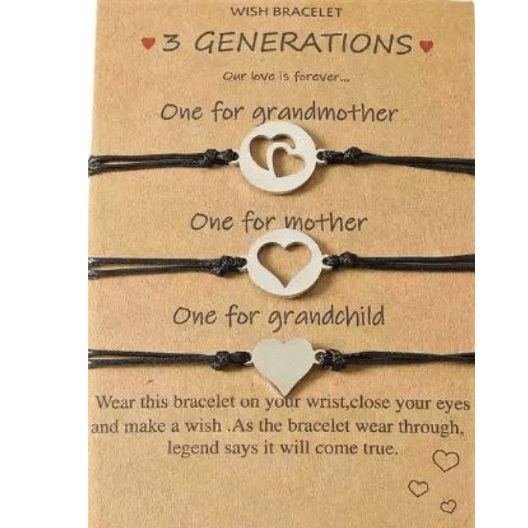 3 Generations Bracelets - Q y o r a 