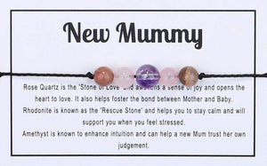 New Mummy Crystal Bracelet - Q y o r a 