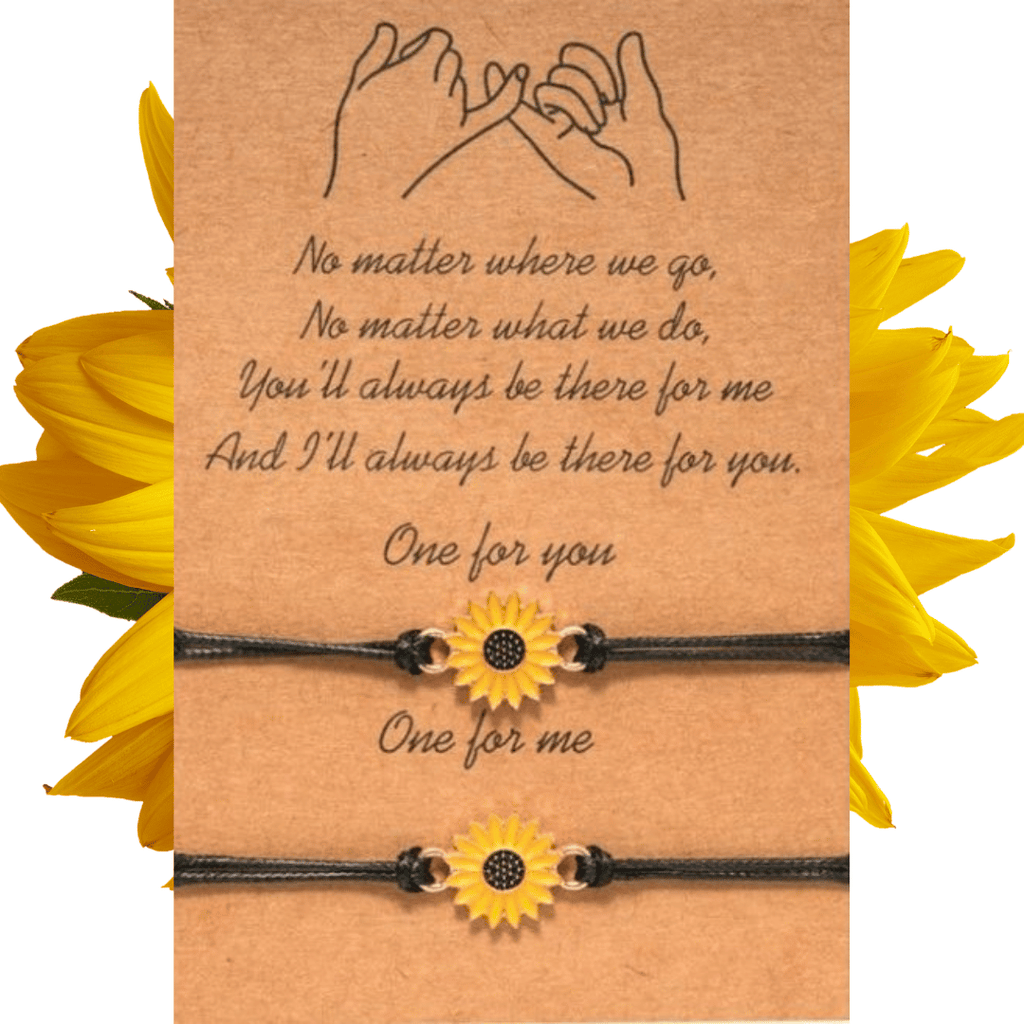 Sunflower Friendship Bracelet - Q y o r a 